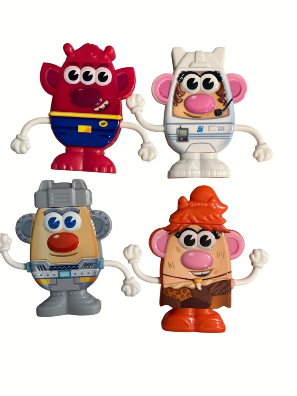 Mr. Potato Head Space And Western Figure Lot Hasbro Wendys China 025 Wendy's Kid